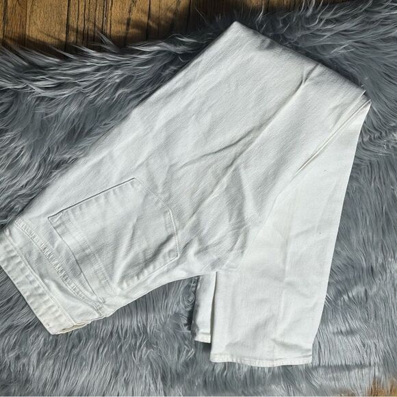 J. Crew White Straight Leg Jeans - Picture 2 of 7